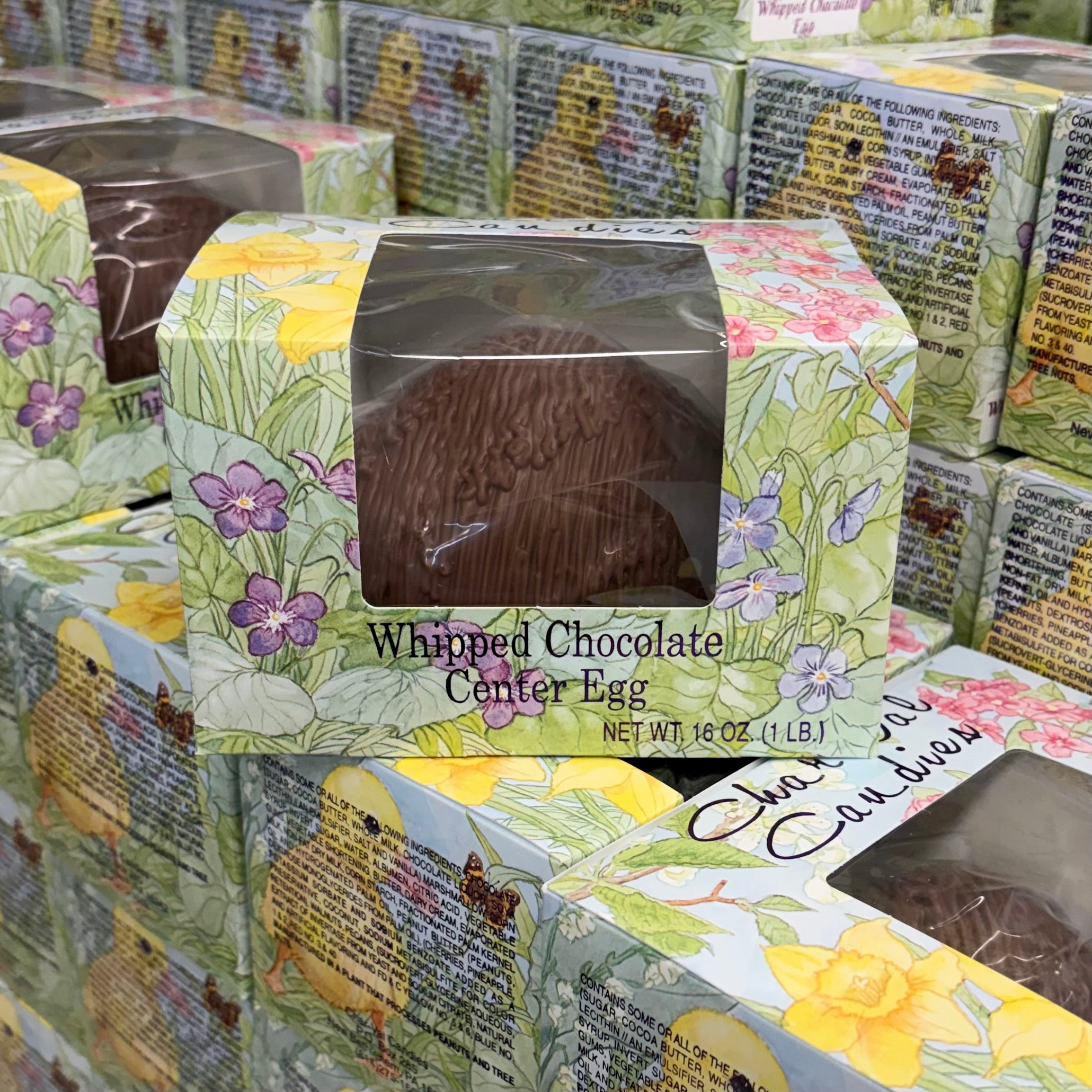 Whipped Chocolate Center Egg (Without Nuts)