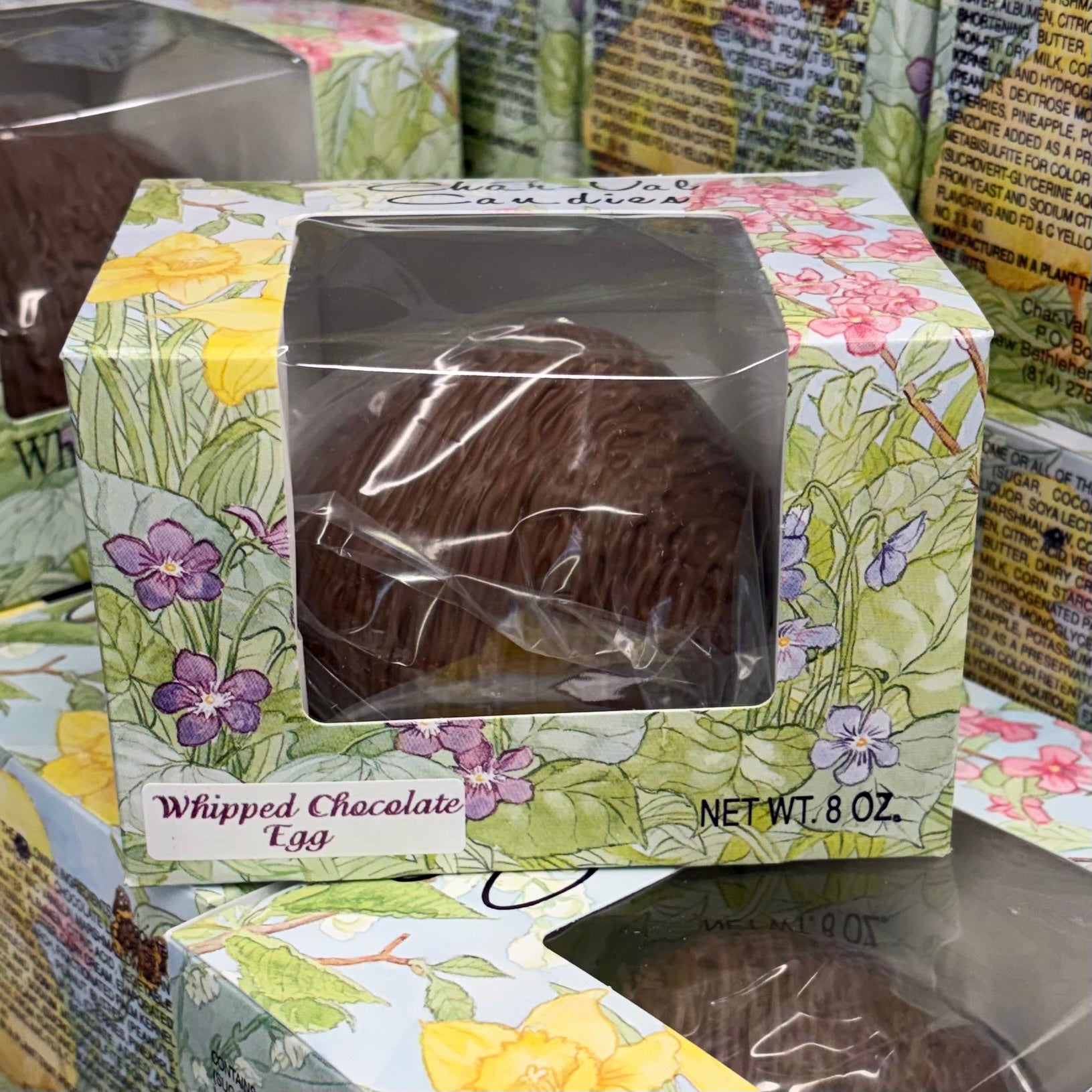 Whipped Chocolate Center Egg (Without Nuts)