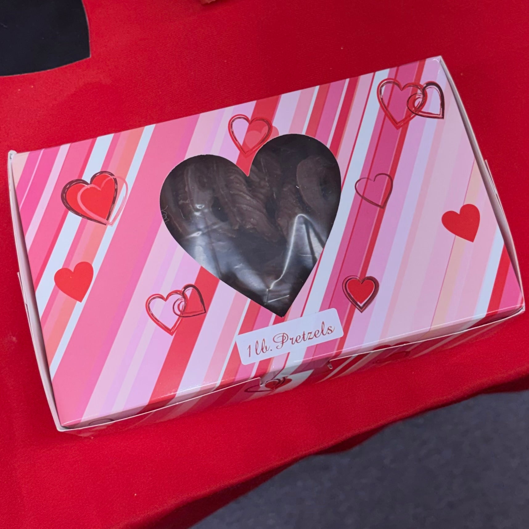 Valentine's Day Chocolate Covered Pretzels