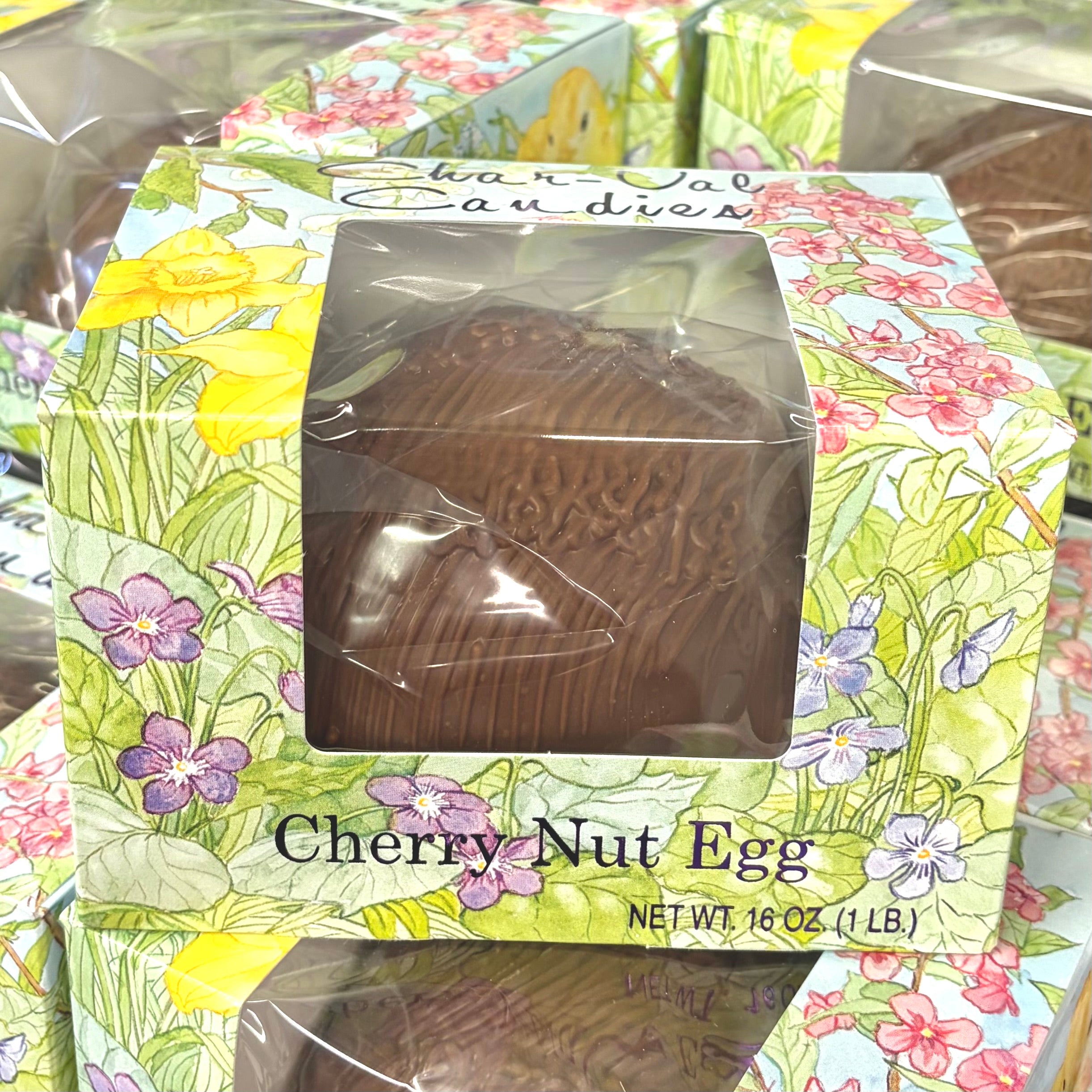 Cherry Nut Egg with Walnuts