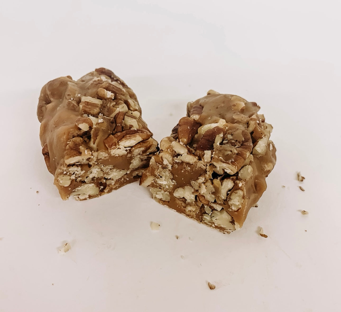 Caramel Pecan Log