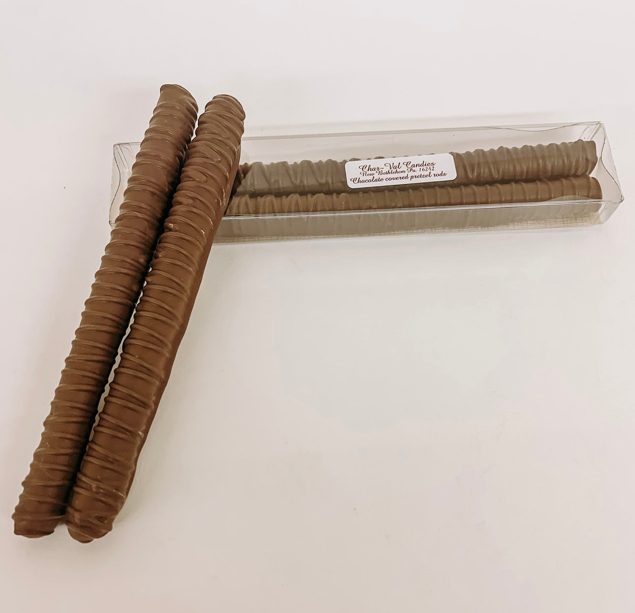 Milk Chocolate Covered Pretzel Rods