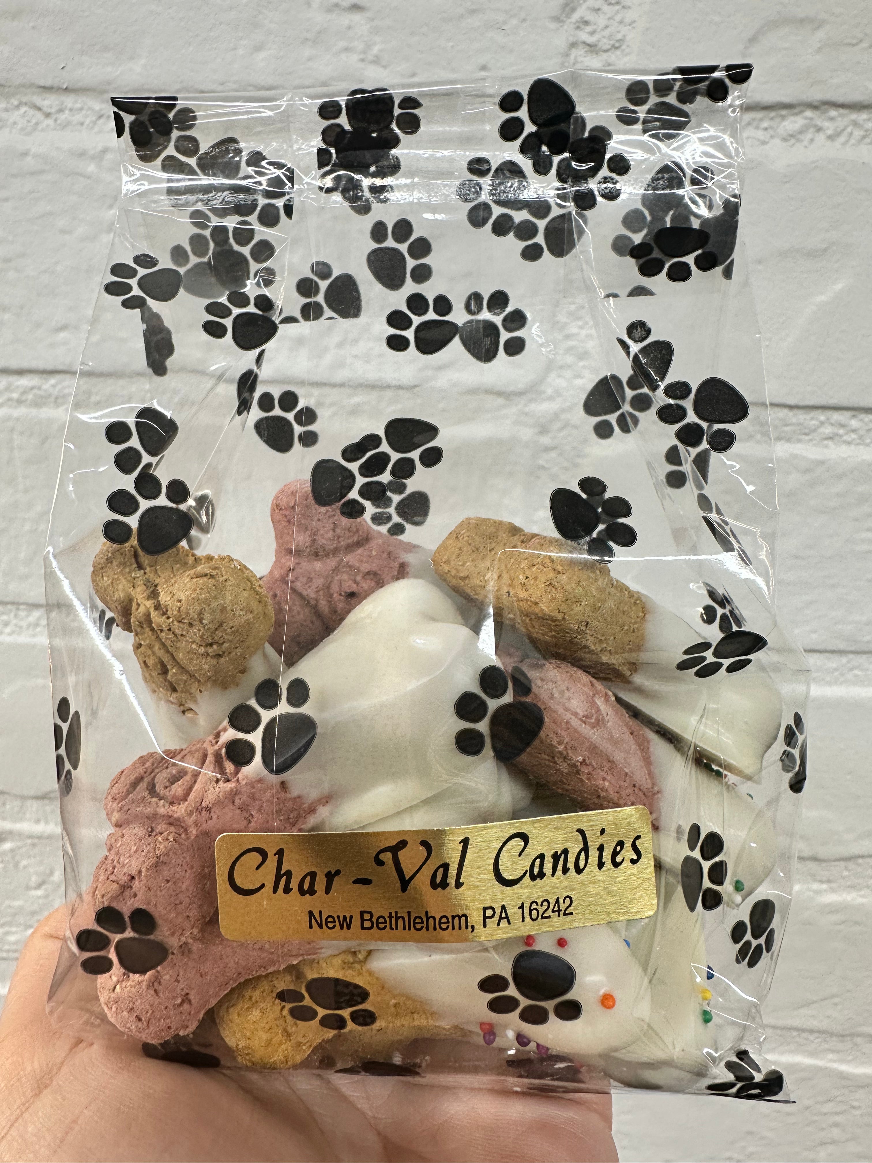 Paw Print Treat Bag for Dogs